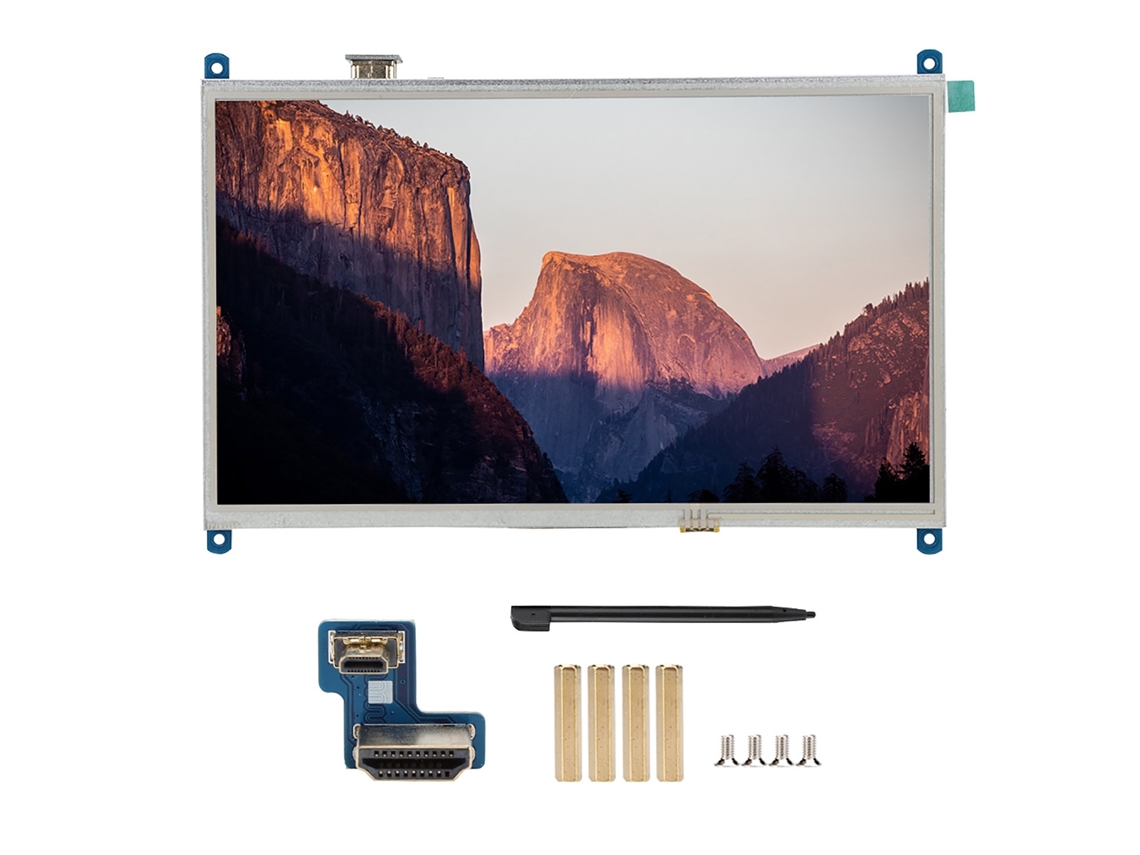 Tela De Toque Lcd (com Luz De Fundo, Compatível Com Raspberry Pi 4b)