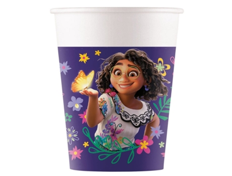 Copos Descartáveis LIRAGRAM ESPAÑA Pack De 8 De Charme Disney De 200 Ml