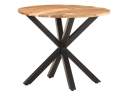 Vidaxl Mesa De Apoio 68x68x56 Cm Madeira De Acácia Maciça