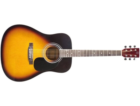 Guitarra Clássica  QGA31 SB Sunburst (21 Trastes - Corpo: Madeira de Abeto e Tília)