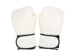 Kklv-guantes De Boxeo Transpirables Para Adultos Entrenamiento Mma Kickboxing Saco De Golpes Blanco