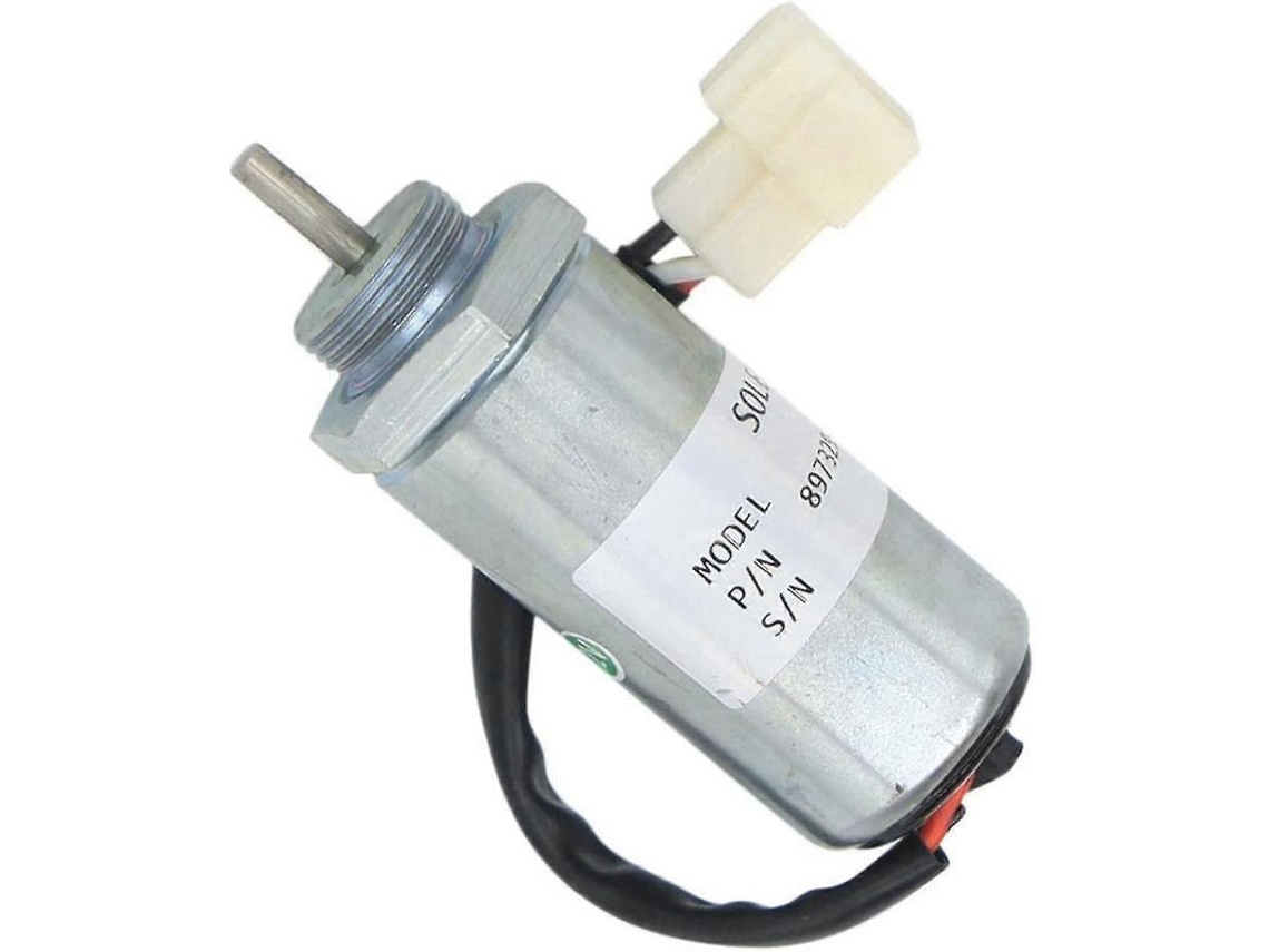 Solenóide De Parada Do Motor Para Escavadeira Isuzu Ex400 3ld1 3ld2 4le1 12v 897329-5680 8973295680