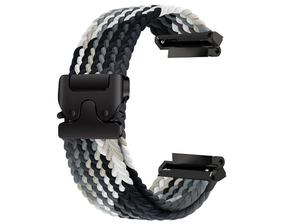 Pulseira De Relógio Trançada Com Fecho De Pressão Tipo Paraquedas