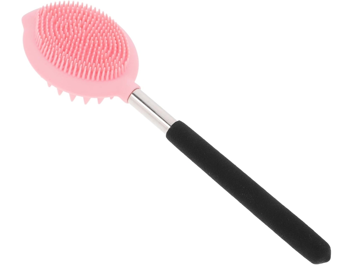 Lurelia Escova De Silicone Para Banho De Cuidado Corporal, Silicone Macio, Cabo Longo E Massagem Suave, Pele Macia