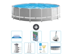 Intex Piscina Prism Frame Redonda - 457x122 Cm - 8-peças S616