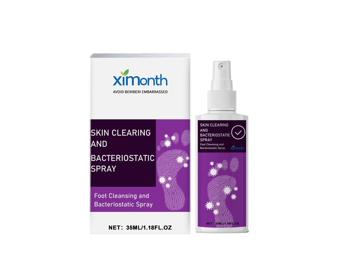 Spray Cuidado Pés Ximonth Alivia Odor Sudorese Coceira