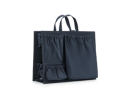 Multi Bolso Segmentação Mamãe Saco 35 * 25 * 10cm Azul Escuro