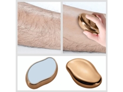 Epilador Crystal Hair Eraser, Epilador De Depilação Física Indolor Para Mulher, Depilação Sem Barbear (dourado)