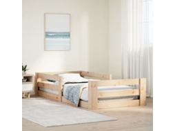 Vidaxl Cama Sem Colchão 70x140 Cm Madeira De Pinho Maciça