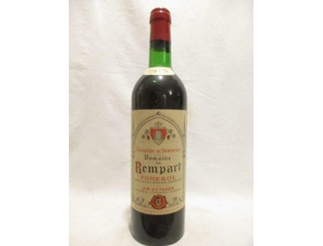 Vinho Tinto DOMAINE DU REMPART 1975 (75 cl - 1 unidade)