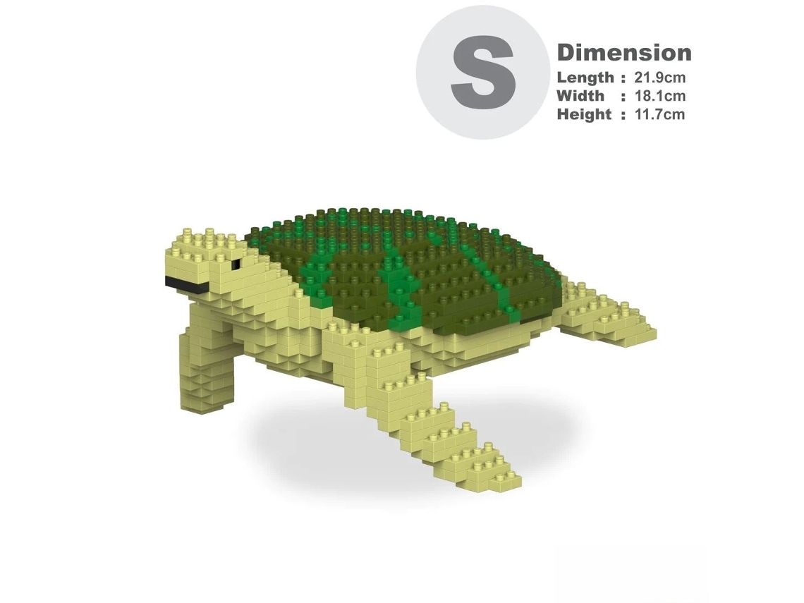 Jekca Bricks Tartaruga Do Mar 01-m02 St19tte01-m02