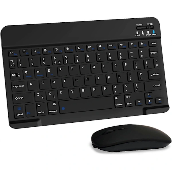 Teclado Bluetooth Portátil Compatível Com Tablet, Compacto