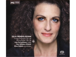 CD Felix Mendelssohn - Liza Ferschtman, Het Gelders Orkest, Kees Bakels - Violin Concerto, Op. 64 - Liz Phair (1CDs)