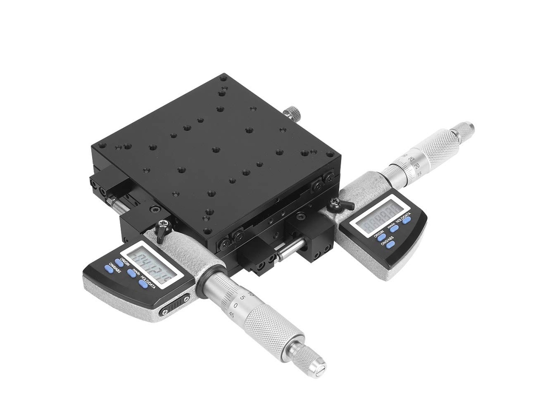 Micrometro De Rolos, Plataforma Micrométrica Semxy100-as, Plataforma