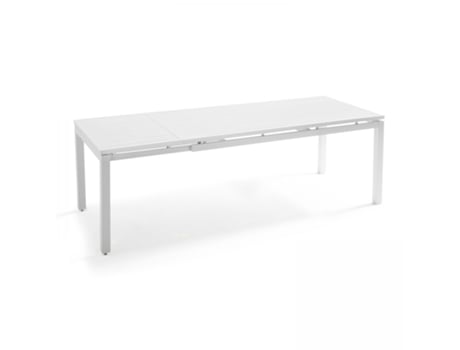 Mesa de Jardim Extensível Retangular (180/240 x 90 x 76 cm) em Alumínio