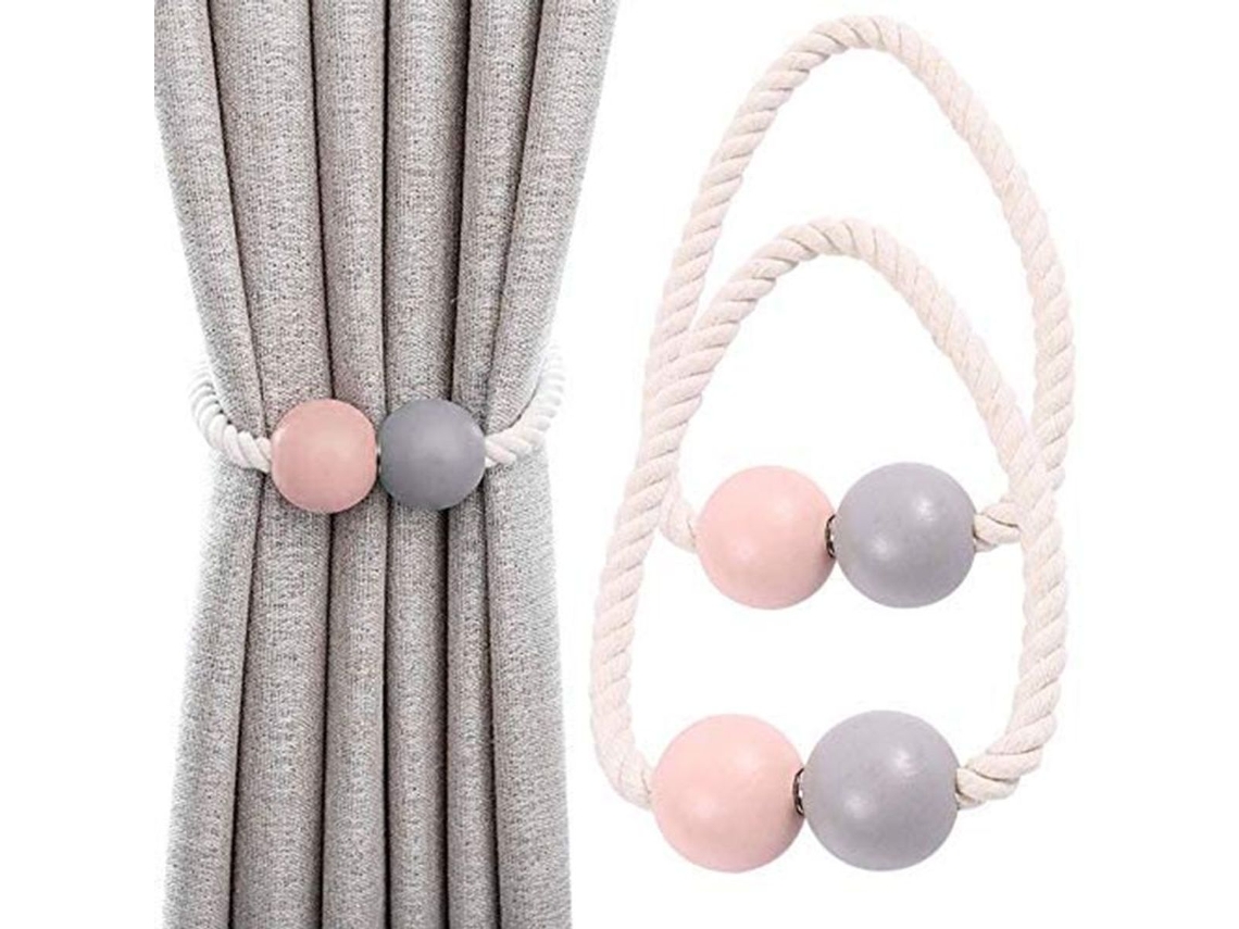 Conjunto De Cortinas Magnéticas Keleily, Pacote Com 2 Unidades, Para Quartos Infantis Klb