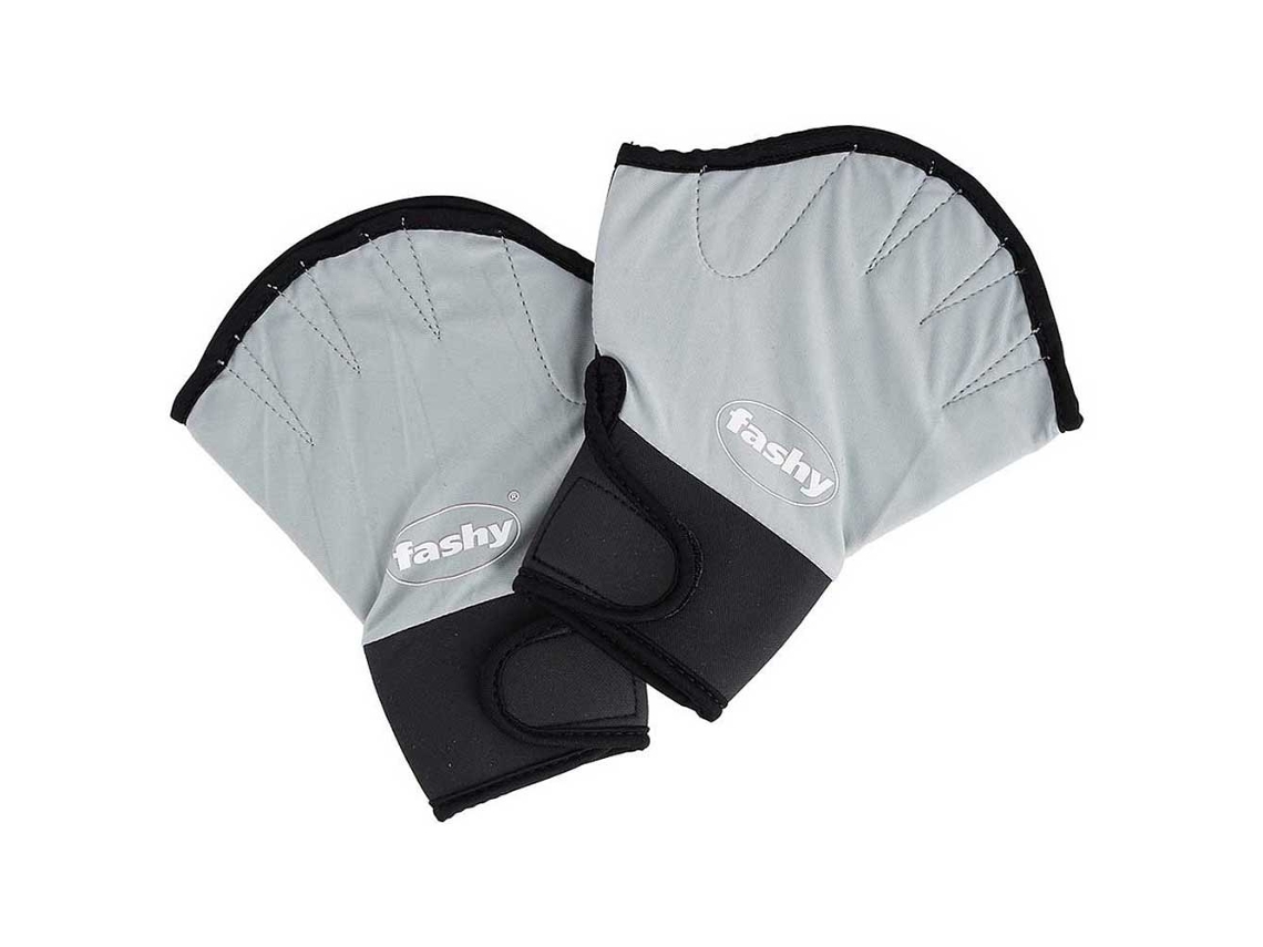 Luvas para Unisexo FASHY Aqua 446212 Cinzento de Natação (L)
