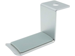 Suporte Para Fones De Ouvido Em Liga Alumínio Prateado, Estável, Giratório E Resistente A Arranhões Para Mesa De