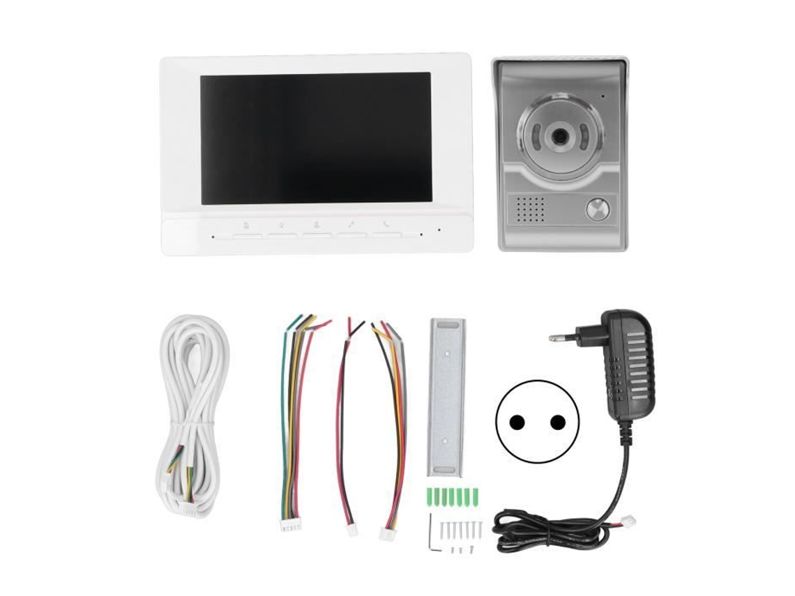 Ideo Campainha Sistema de Vídeo Porteiro Vídeo Porteiro Ajustável Ip55 HURRISE