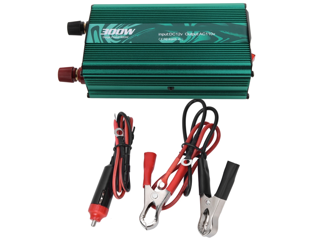 Conversor Dc Ac 300w 12v 110v Inversor Onda Senoidal Reparada 8 Proteções | S/MARCA