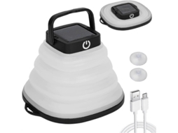 Lanternas De Acampamento, Lanterna Solar Led, Lâmpada Dobrável Led, Lâmpada De Acampamento, 3 Modos De Escurecimento Olysi Shop