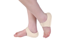 Protetor Calcanhar Heelcups Fascite Plantar Suporte Tornozelo Dor Tendinite Aquiles Rachados Secos Almofadas Adulto Bege G