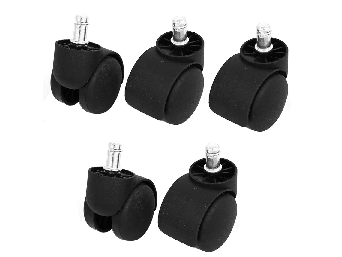 As Duplas Para Cadeira De Escritório Com Haste De An, 11 Mm, 22 Mm, Mm X 22, Aexit Rodas, 5 Unidades