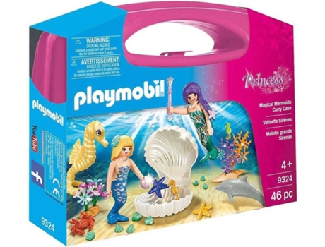 Playset Princess - Magical Mermaids Carry Case  9324 (46 pcs)