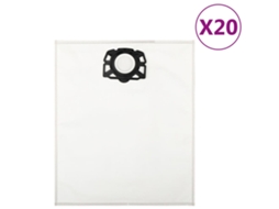 Vidaxl Sacos De Aspirador De Pó Para Karcher Wd4 20 Pcs