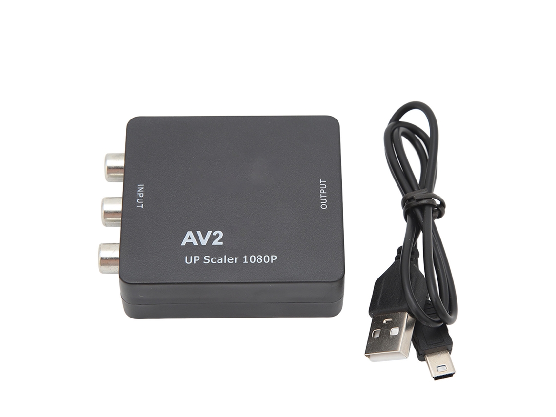 2026 adaptador de Av para High Definition Media Interface Conversor Rca para Hdmi para Vídeo