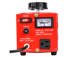 Laxiscreed Regulador De Tensão Ac 0-130v, 5a, Mono-phase Para Eletrônicos