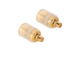 2 adaptadores de cable MMCX para Sennheiser Ie300 Ie600 Ie900 Akg N30 N40 N5005 transparente | S/MARCA