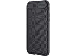 Capa iPhone SE 2020 NILLKIN Camshield Câmara Slide Preto