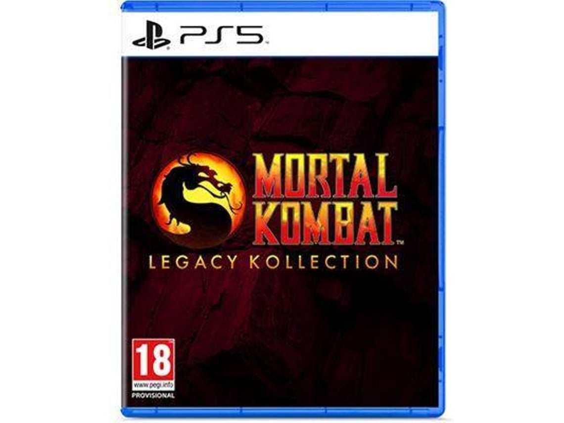 Jogo PS5 Mortal Kombat Legacy Kollection (Outlet Caixa Aberta )