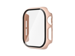 Capa para Apple Watch Series 10 46mm com Protetor de Tela de Vidro Temperado XIAOMOYU
