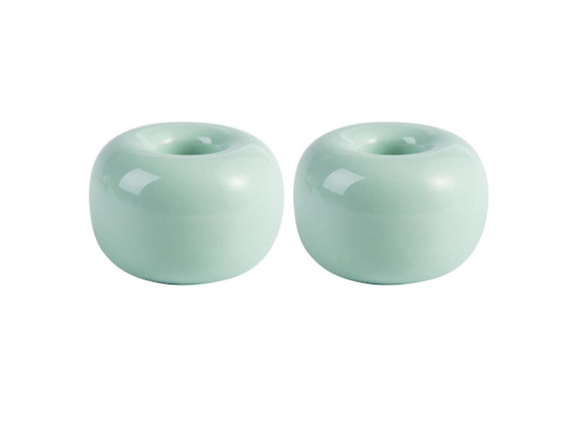 2 Peças de Suporte para Escova de Dentes de Cerâmica ALLINLESS