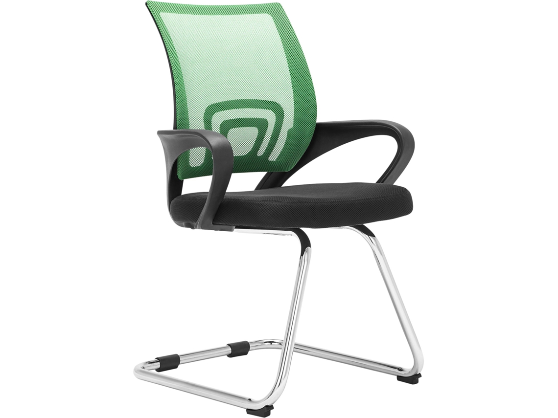 Cadeira de visitante Eureka verde CLP