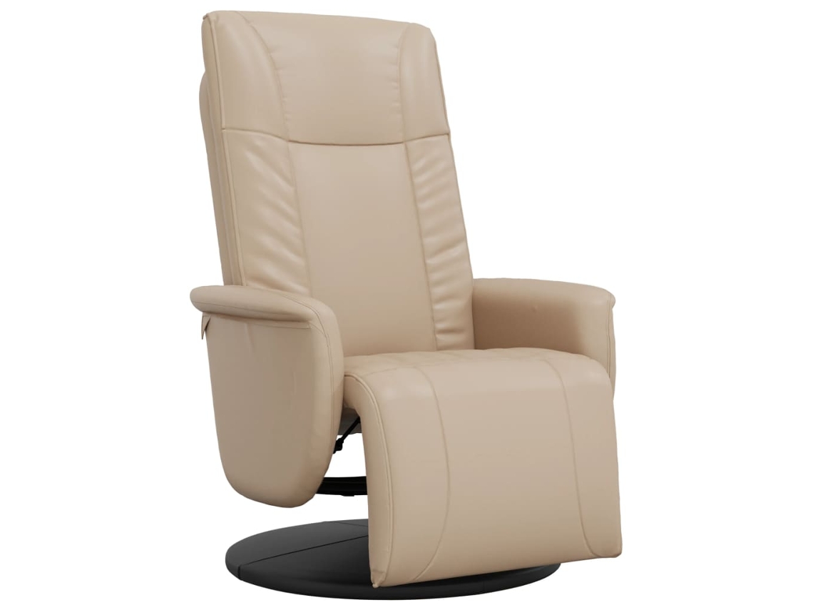 Recliner Chair, Recliner Chairs Vidaxl Marrom Couro Artificial