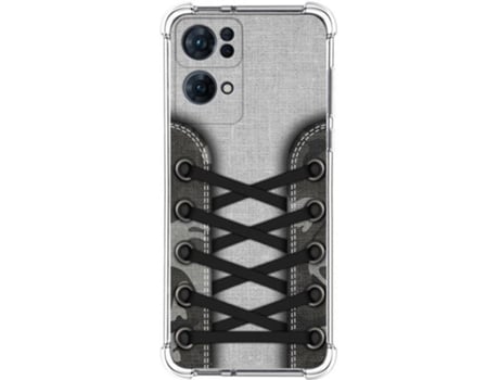Capa Oppo Reno 7 Pro 5G TUMUNDOSMARTPHONE Desenhos Antigolpes Sapatilhas 16 Multicor