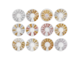 Acessórios De Decoração Para Unhas Em Metal Com 12 Estilos, Rivet E Estojo De Armazenamento Para Manicure Diy
