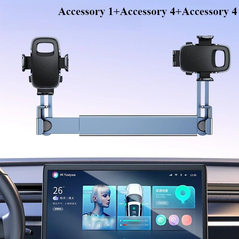Suporte Para Celular Hipacool Com Dupla Posição Para Tesla Model 3 Highland Y Combination 13