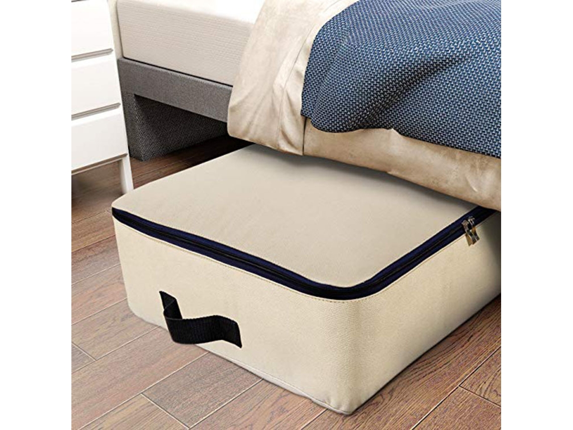 Saco Organizador Em Lona Lavável, Saco Grande Para Guardar Roupas/suéteres/edredons/roupa De Cama/cobertores/travesseiros/cobertores Etc