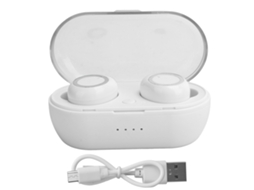 Aetheria fone de Ouvido Bluetooth 5.0 Sem Fio Earbuds Estéreo Controle Táctil Branco