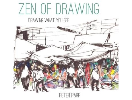 Livro zen of drawing de peter parr (inglês)