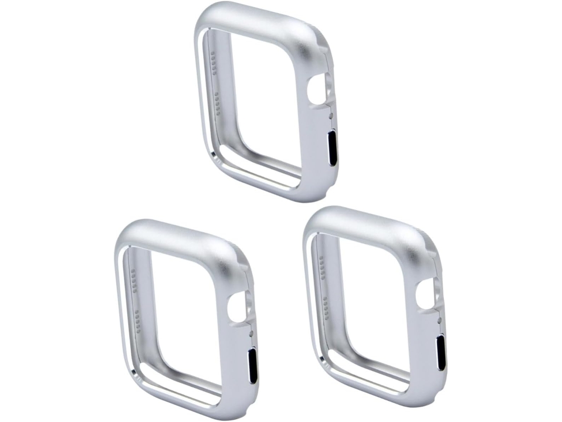Conjunto De 3 Capas Protetoras Para Smartwatch Com Estrutura