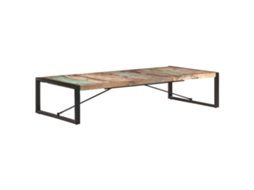 Vidaxl Mesa De Centro 180x90x40 Cm Madeira Recuperada Maciça