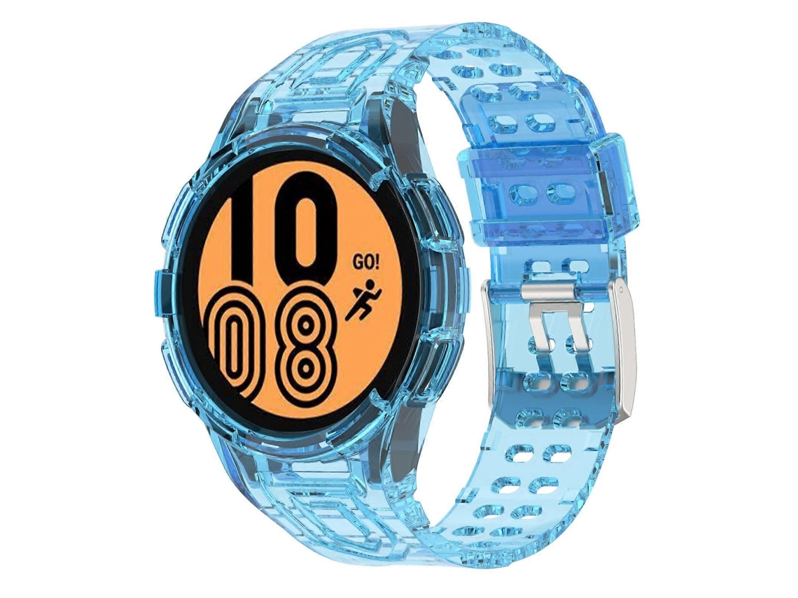 Pulseira De Relógio Inteligente Samsung Galaxy Watch4 44mm Armor Com Fecho Duplo Em Tpu Integrado
