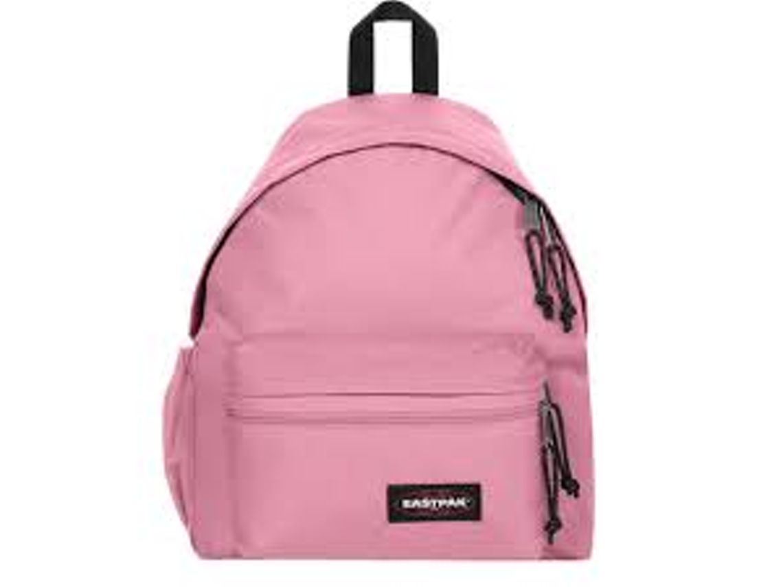 Mochila EASTPAK Rosa com Compartimento para Garrafa