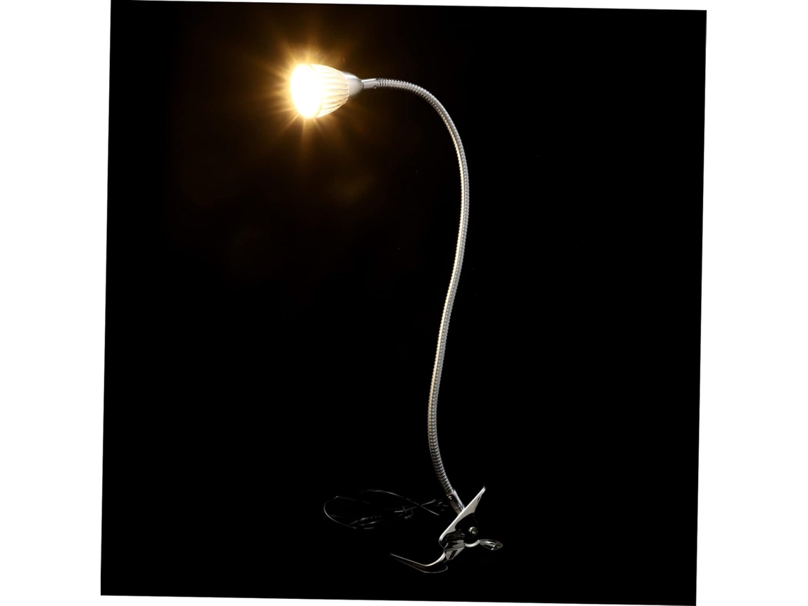 Luminária De Leitura Com Clipe E Proteção Para Os Olhos, Luminária De Mesa Led Usb Para Estudo.