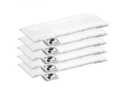 Pacote com 5 Panos de Microfibra para Limpador a Vapor Easy Fix Sc2 Sc3 Sc4 Sc5 BRILVIBERA